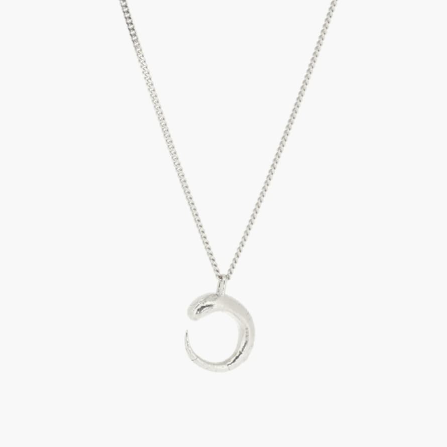 BY10AK 'West Coast' Silver Charm Necklace
