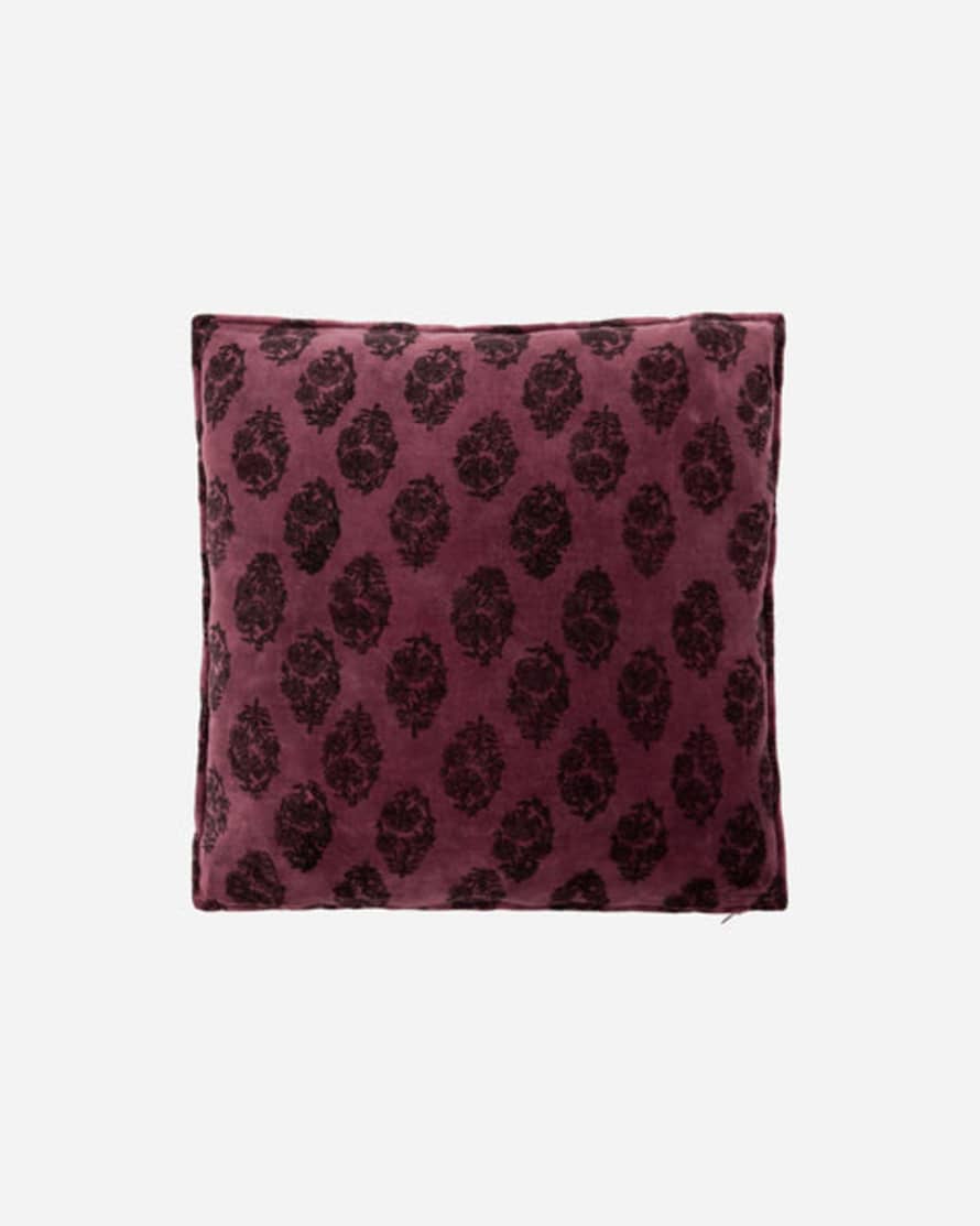 Society of lifestyle  Betto Plum Cushion Cover