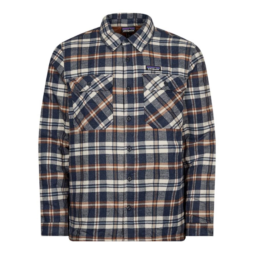 Patagonia Fjord Flannel Shirt - New Navy