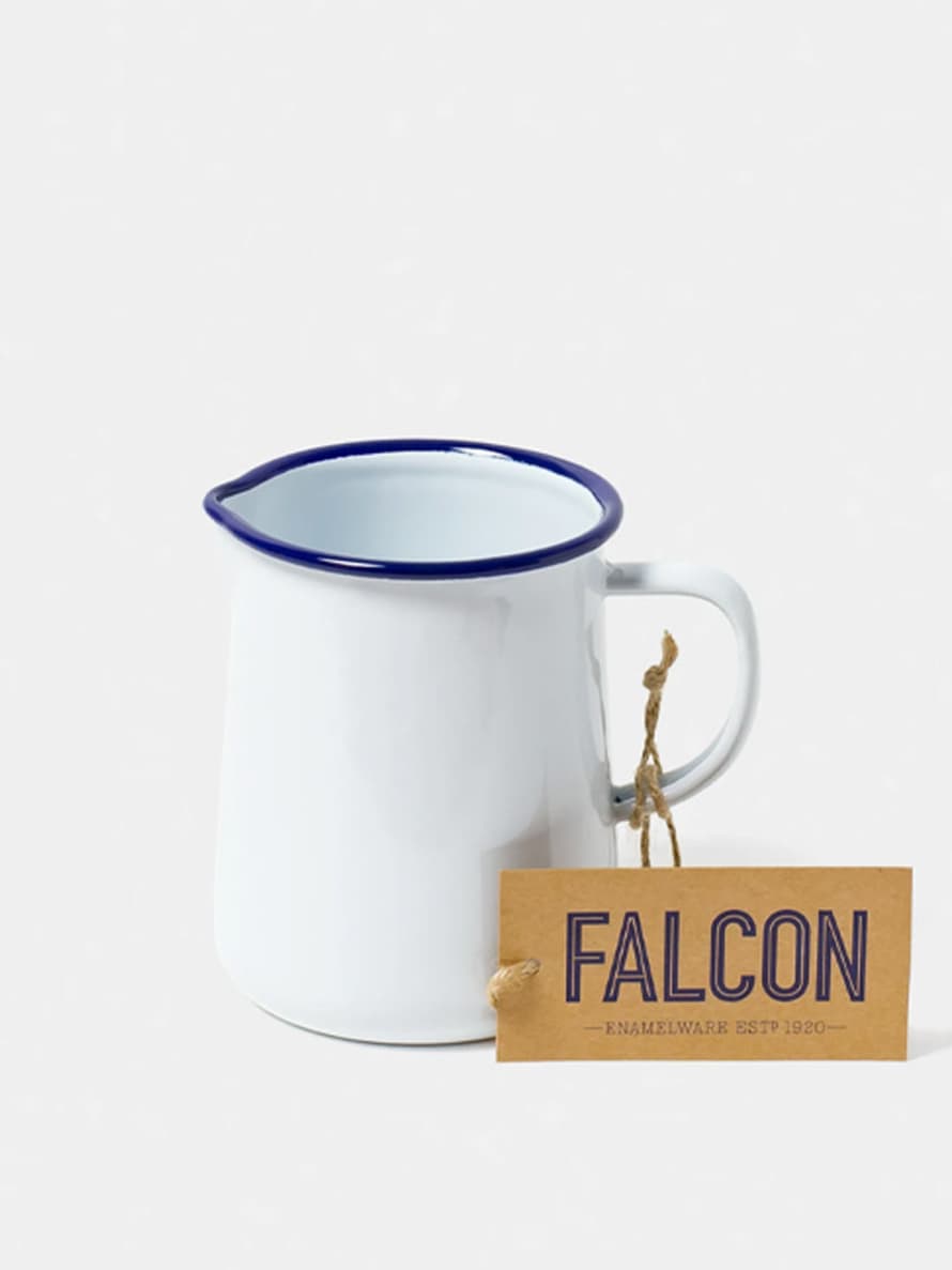 Falcon Enamelware White Enamelware Original Pint Jug