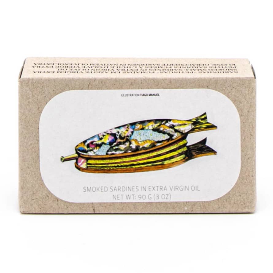 JOSE GOURMET Smoked Small Sardines In Extra Virgin Olive Oil