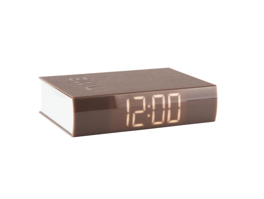 Present Time Alarm Clock Book LED