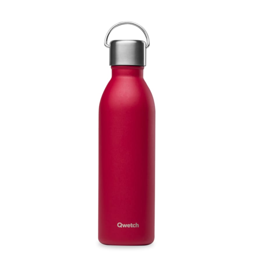 Qwetch 600ml Red Active Water Bottle
