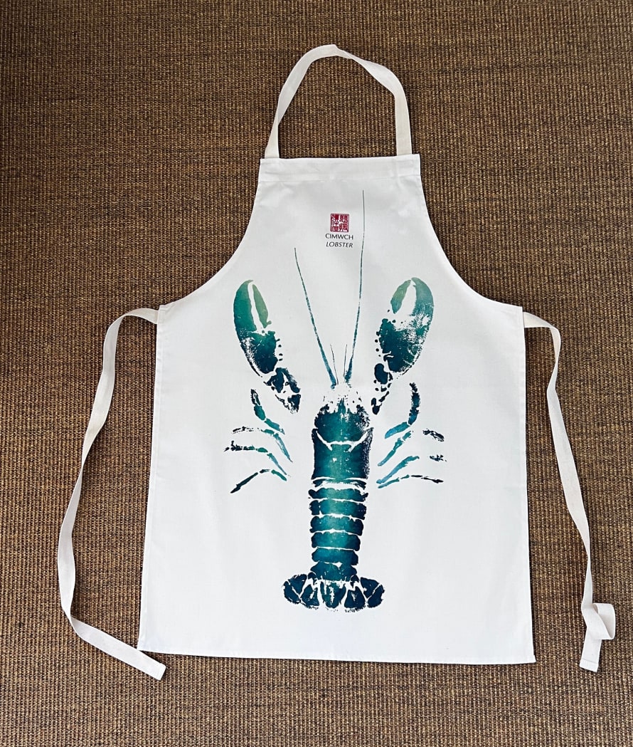 Gyotaku Gifts Lobster Printed Apron 