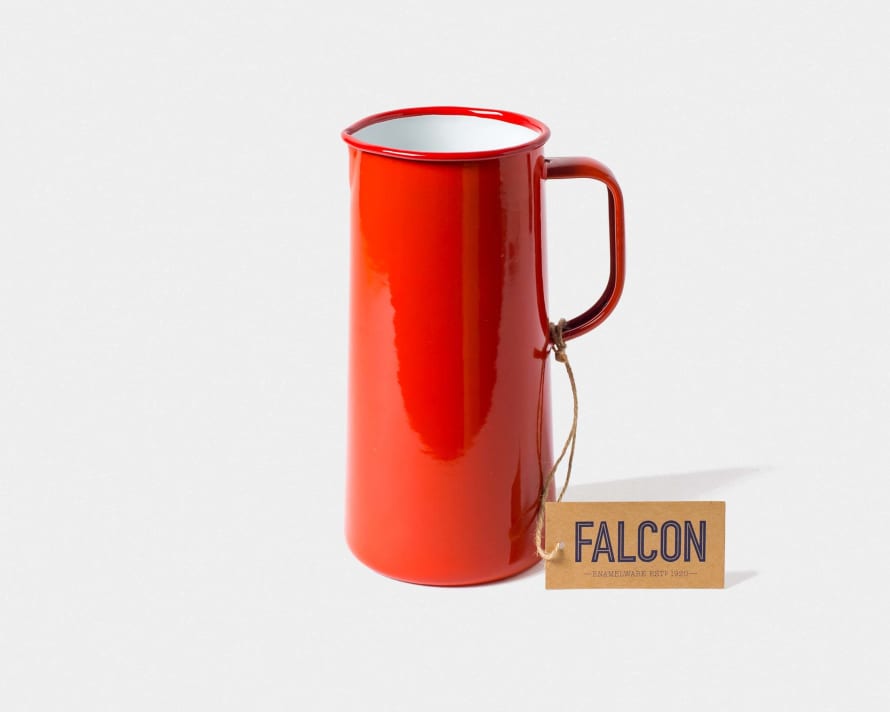 Falcon Enamelware Pilar Box Red 3 Pint Jug