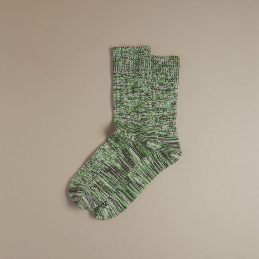 Rove Chunky Merino Socks - Green