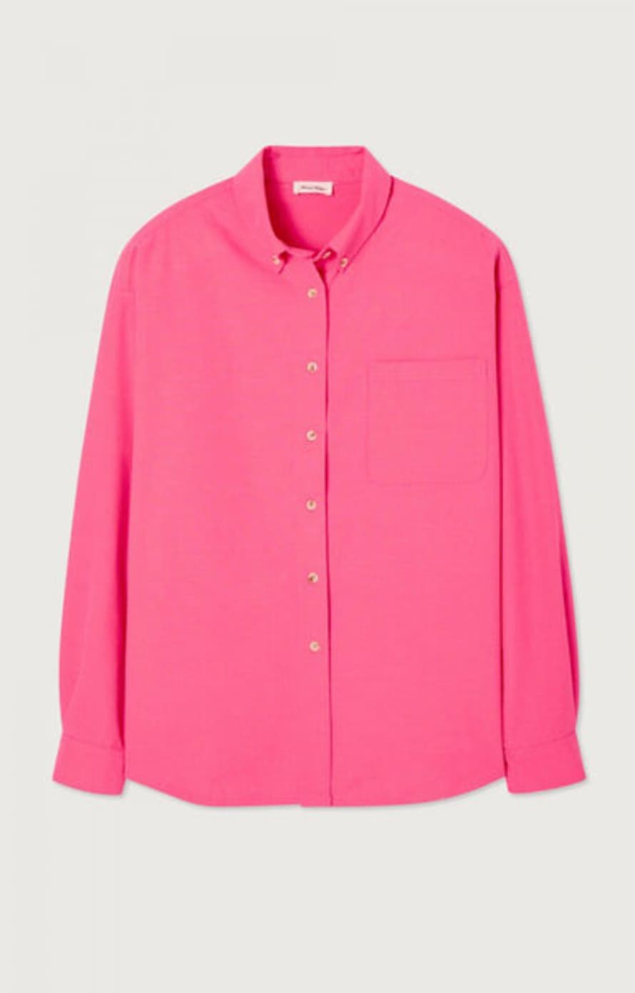 American Vintage Dakota Shirt - Pink Fluo