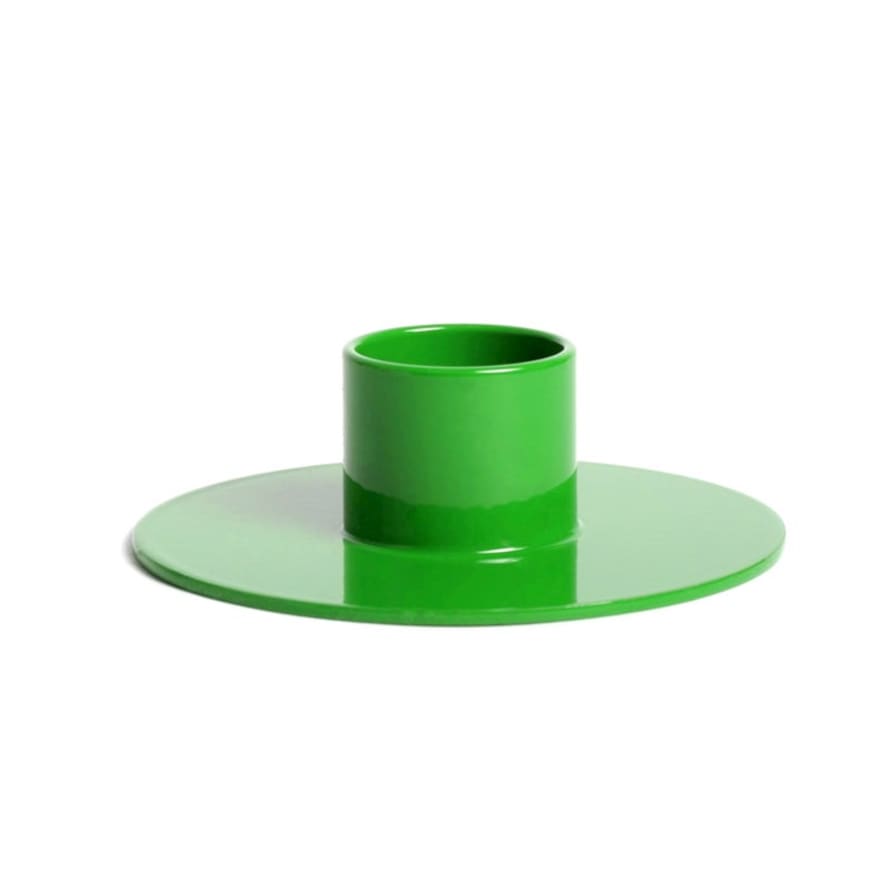 not the girl who misses much Grass Green POP Candlestick Holder