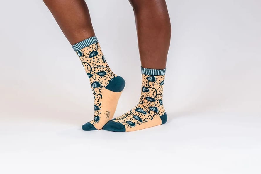 Olisha Socks - Faly Saffron - Sustainable