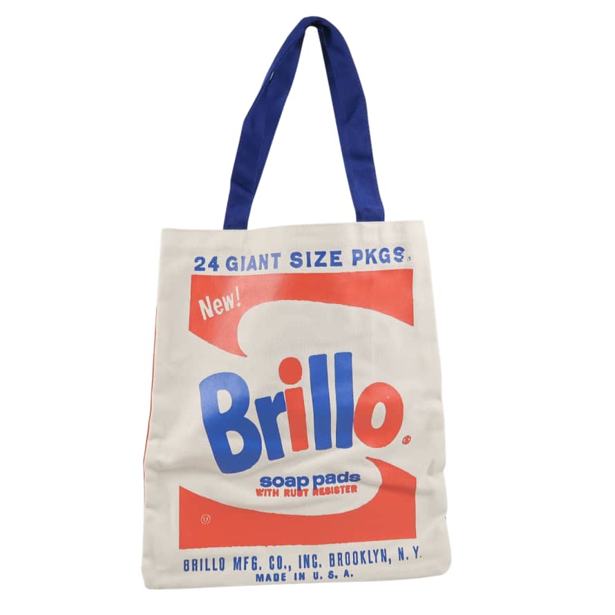 Galison Andy Warhol Brillo Tote Bag