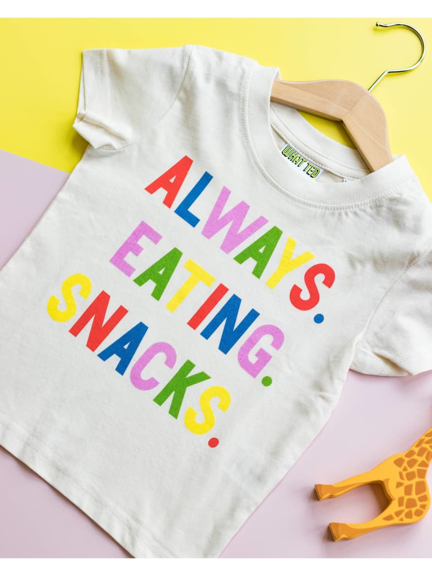 What Ted Wore Always Eating Snacks Tee