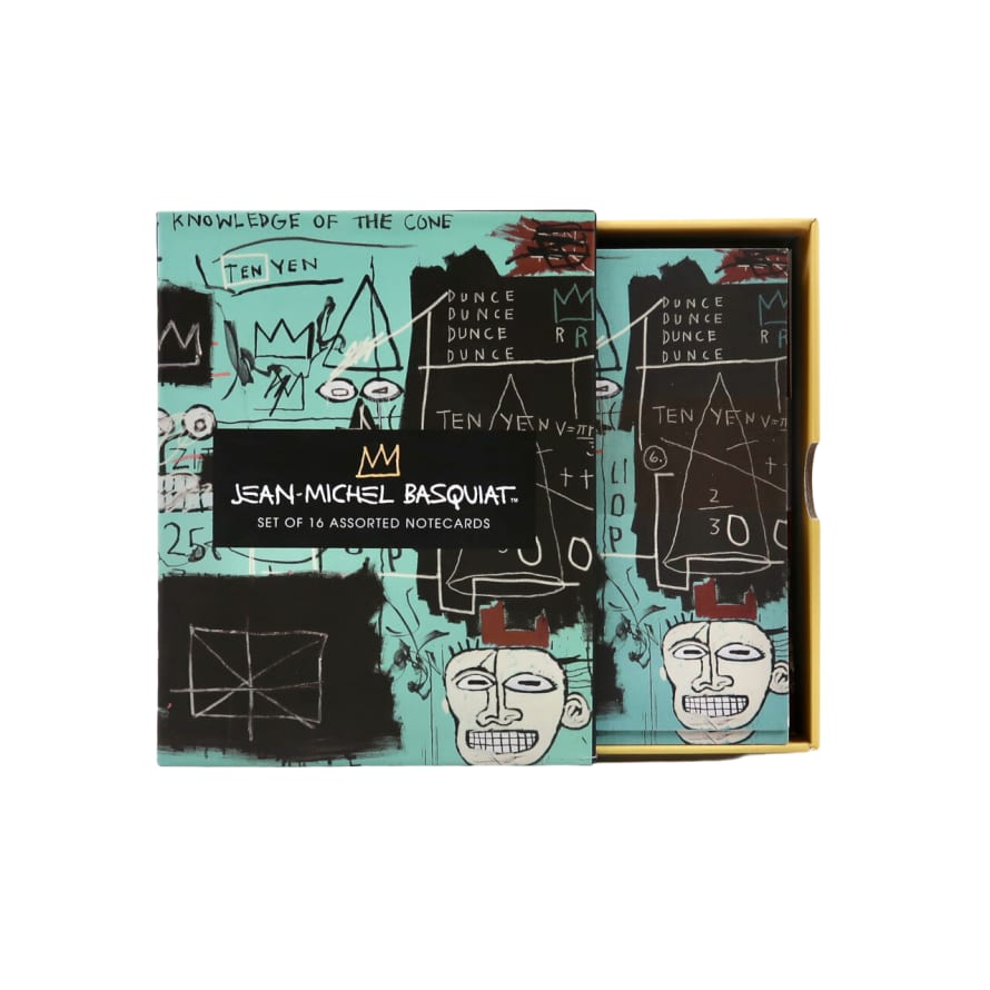 Galison Jean-Michel Basquiat - Set of 16 Assorted Notecards