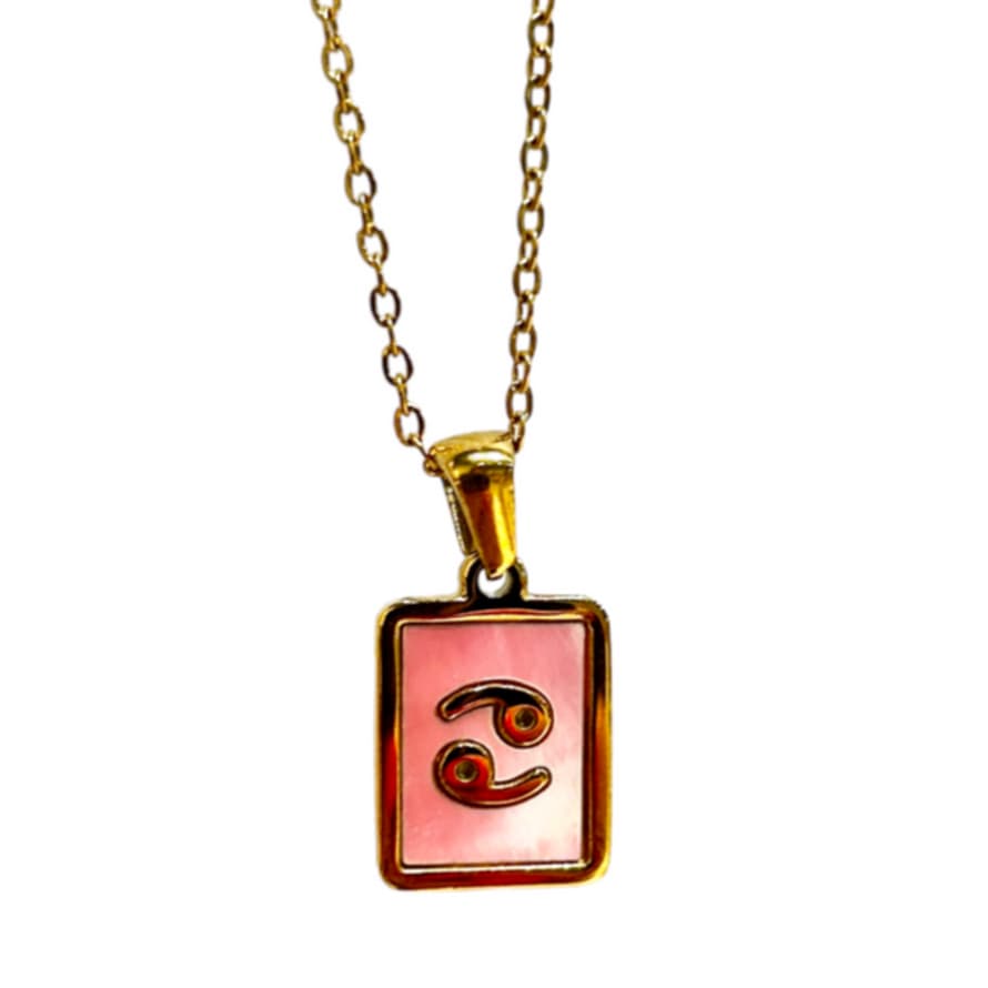 CISSY Wears Cancer Zodiac Necklace