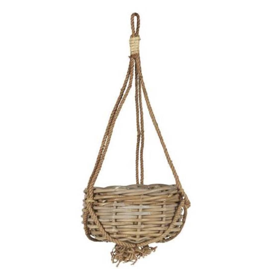 Ib Laursen Hanging Rattan Basket