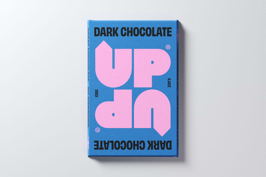UP-UP Chocolate 130g Original Dark Chocolate Bar