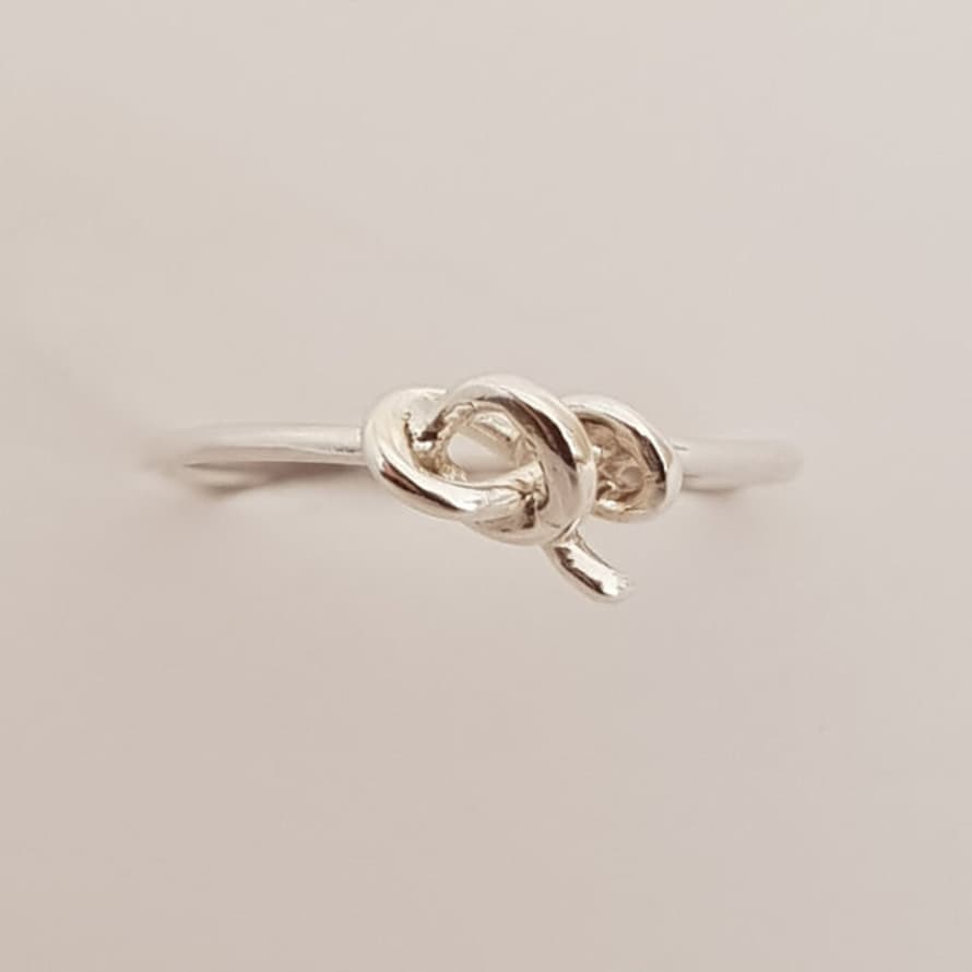 Nikki Stark Jewellery Silver Knot Ring