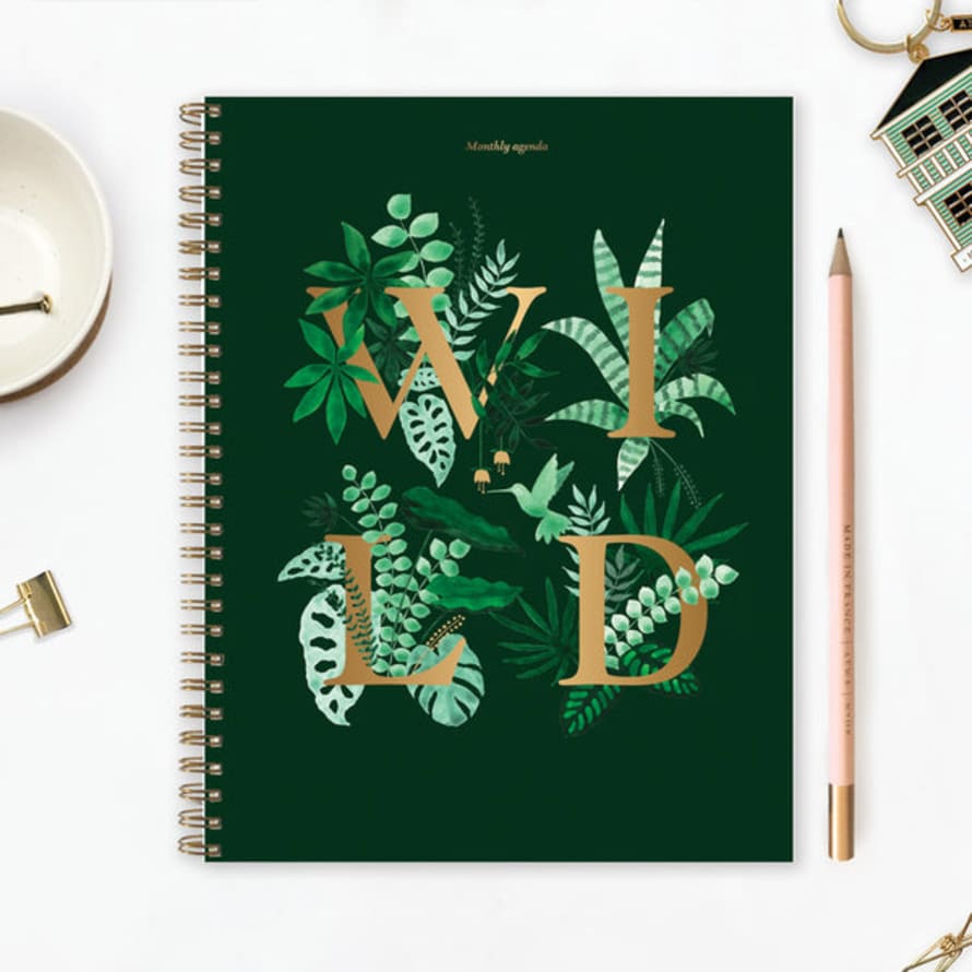 All The Ways To Say Planner Weekly Hard Backed Wild Design