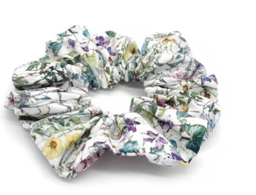 Holme & Moss  Large Hair Scrunchie Liberty Print Wild Flower