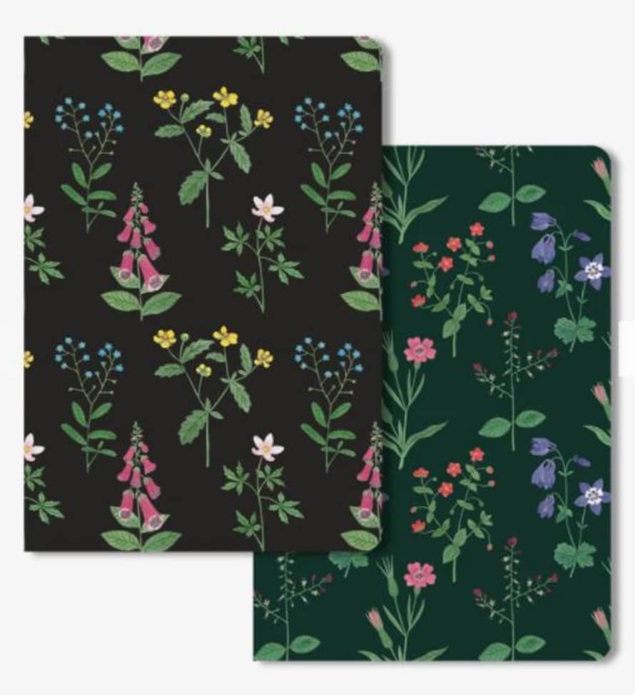 Katrina Sophia Notebook Wildflower Pattern Notebook Set