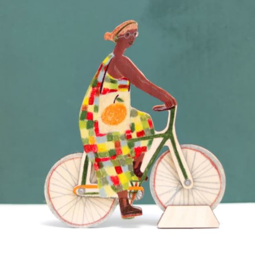 Maisy Summer Wooden Figure The Cyclist