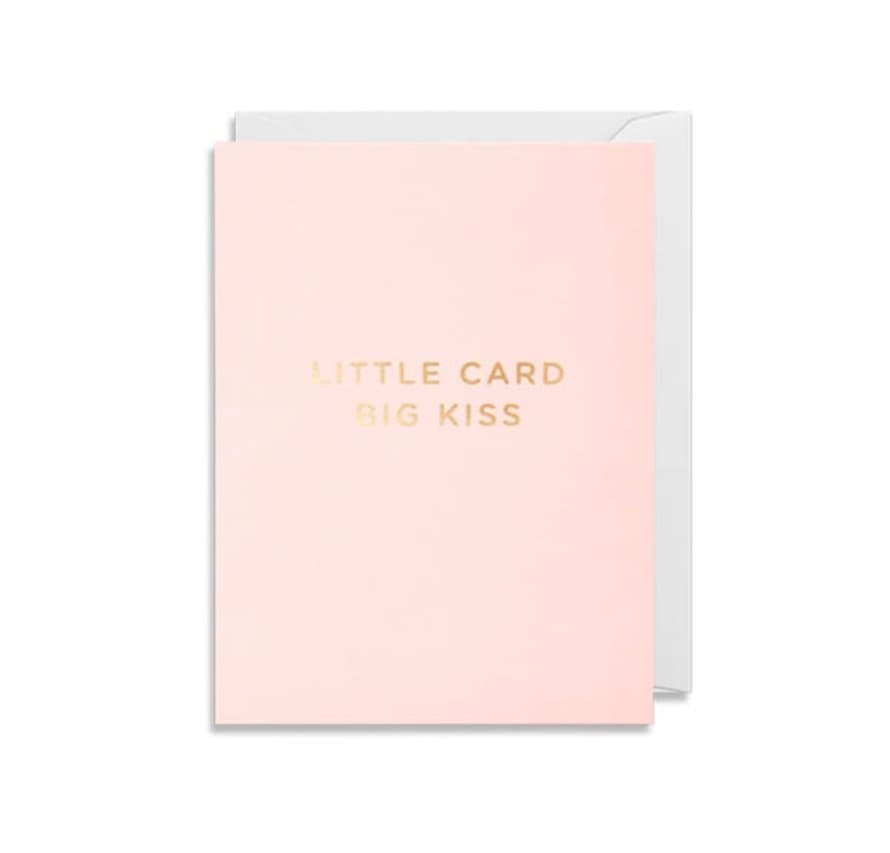 Lagom Greetings Card Big Kiss