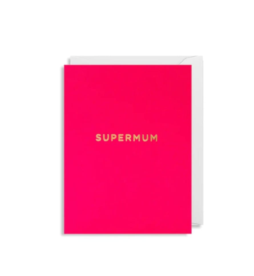 Lagom Mothers Day Card Supermum