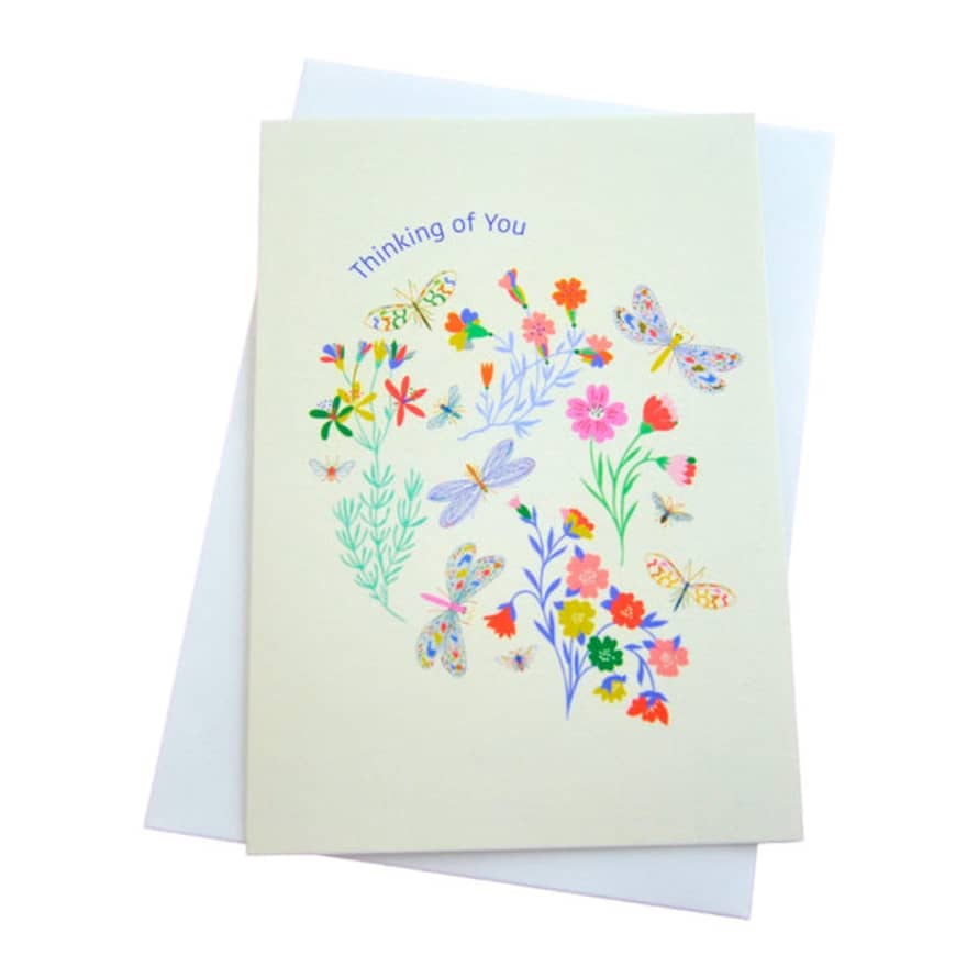 Elvira Van Vredenburgh Designs Thinking Of You Card