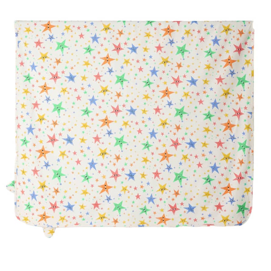 The Bonnie Mob Baby Blanket With Hood Organic Cotton Starstruck