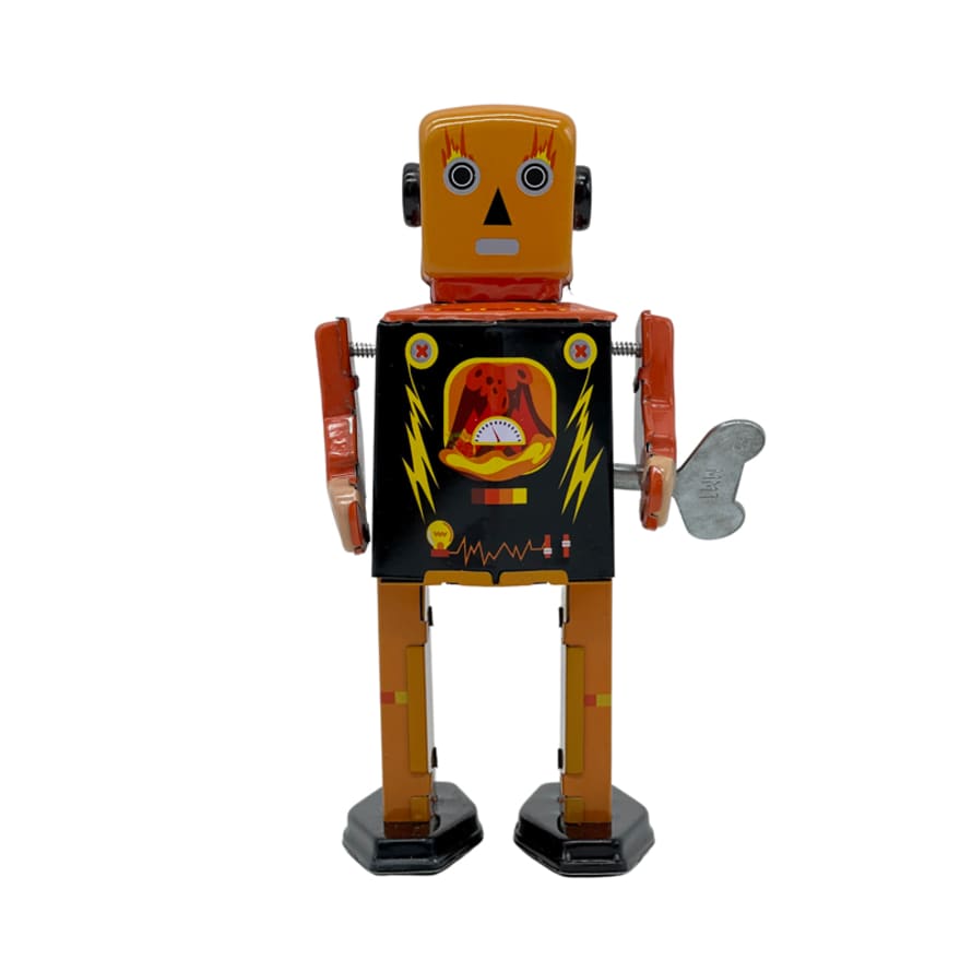 Mr & Mrs Tin Vulcano Bot - Collectable Robot 