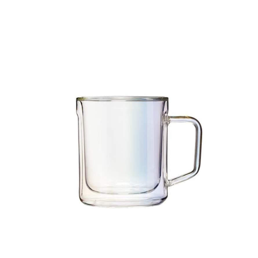Auteur Limited Corkcicle Glass Mug Gift Set Of 2 Prism White 355ml