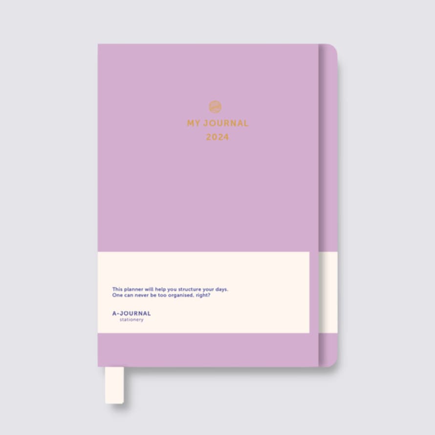 A-Journal My Journal Diary 2024 - Lilac