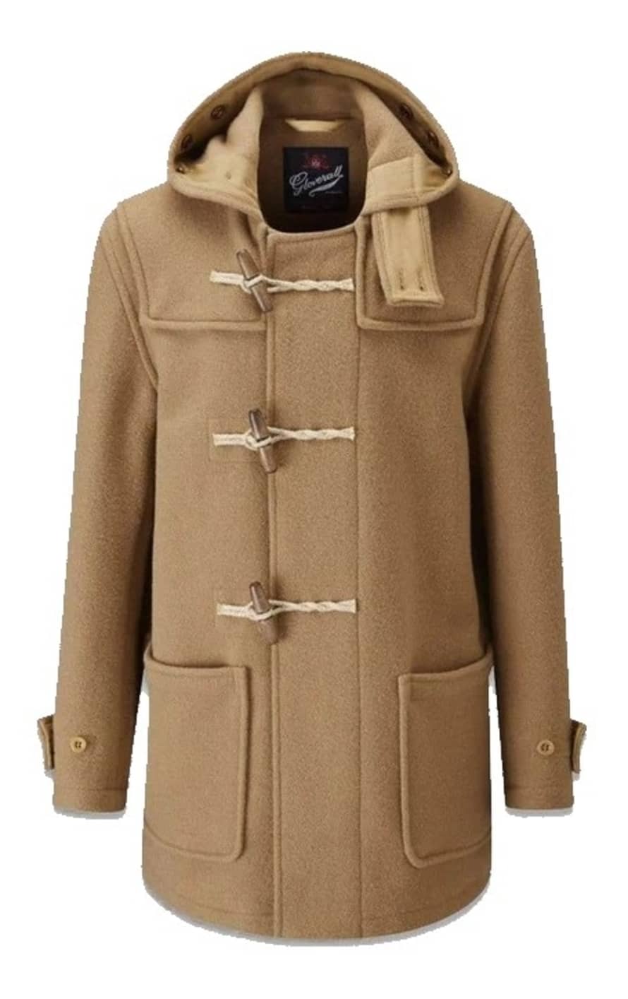Gloverall  Gloverall Original Mid Monty Duffle Coat Camel