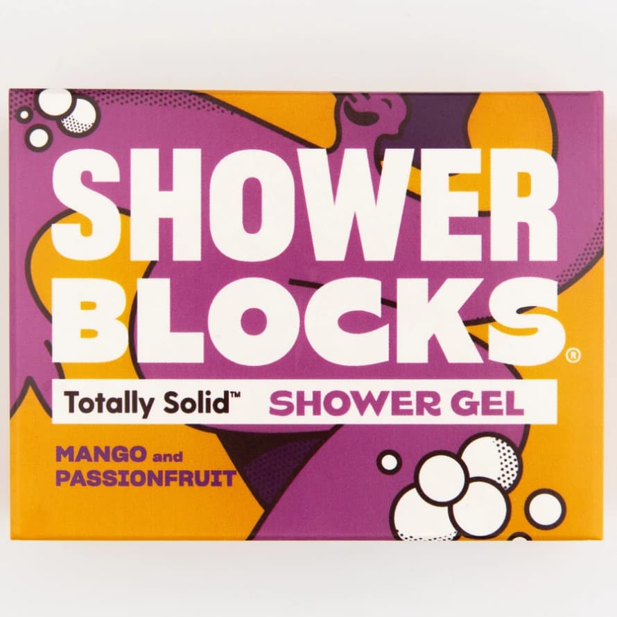 Showerblocks Totally Solid Shower Gel - Mango and Passionfruit
