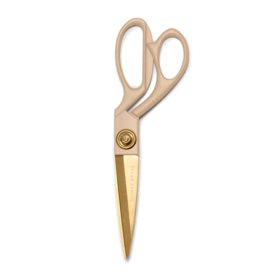 Designworks Ink Taupe Scissors In Gift Box