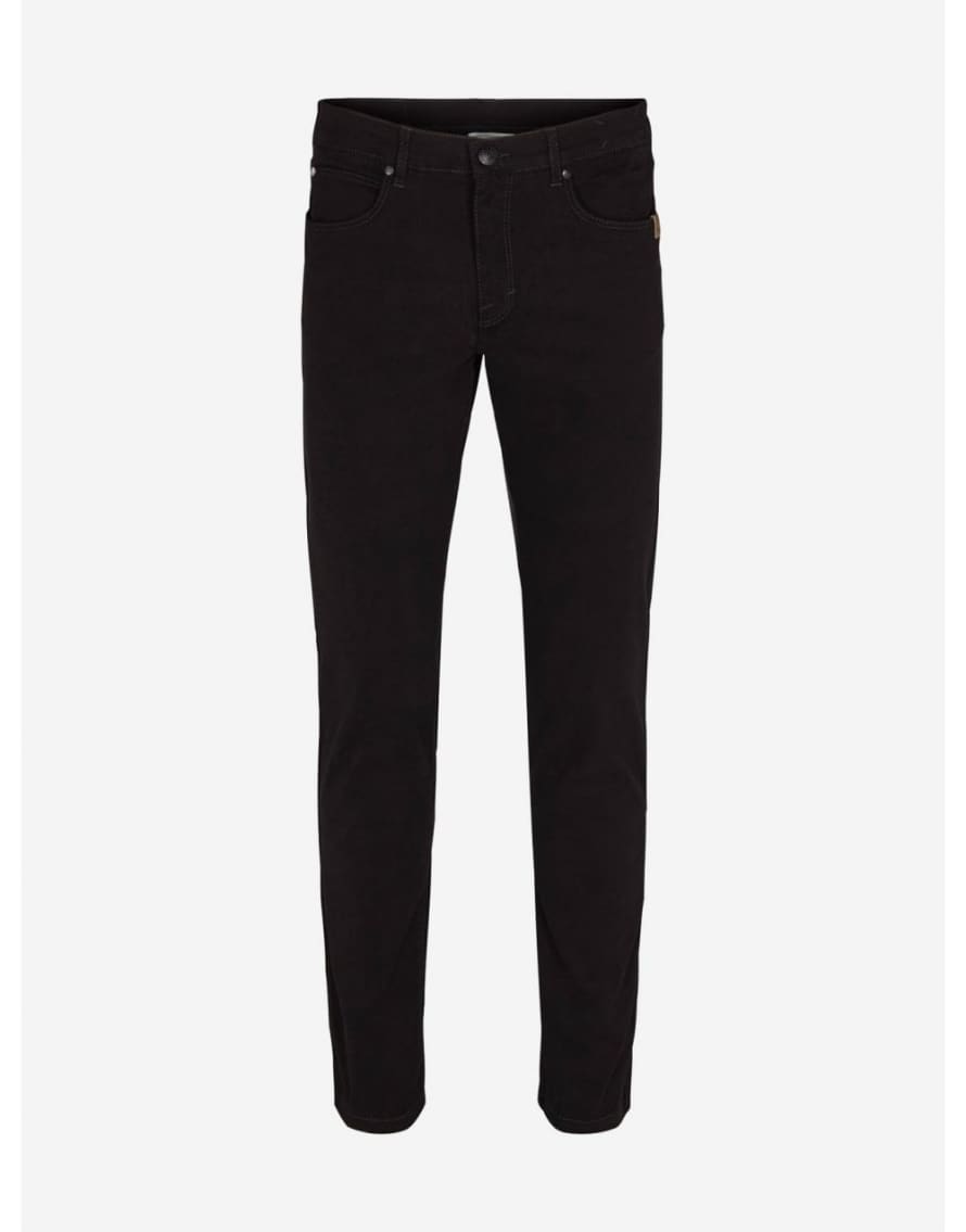 SAND Burton Suede Touch Trousers Col: 200 Black, Size: 36/32