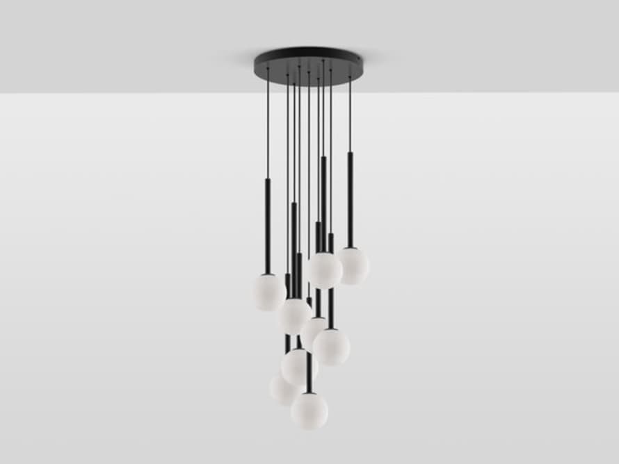 houseof Charcoal Grey Cluster Ceiling Light
