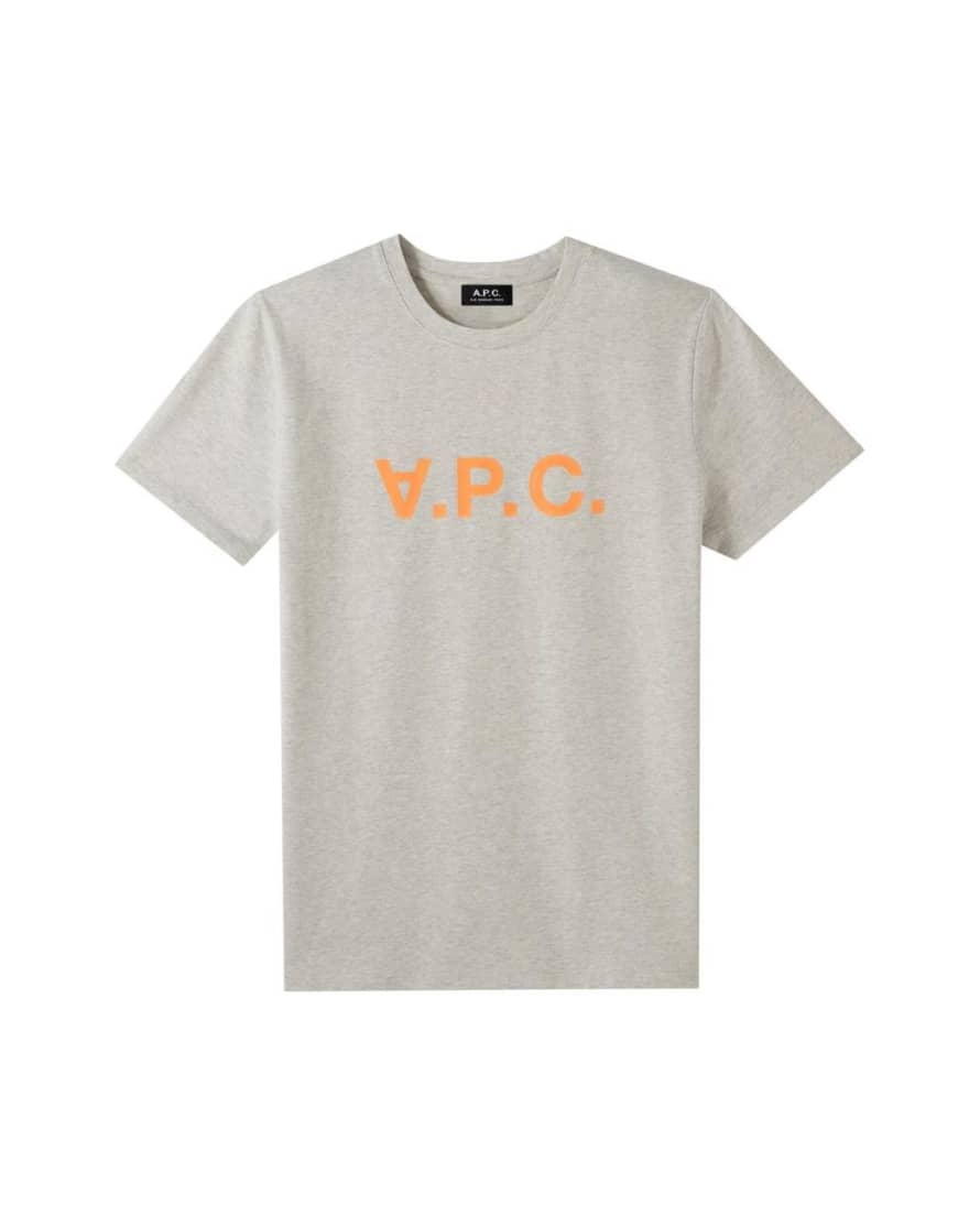 A.P.C. Ecru Vpc LogoT Shirt 