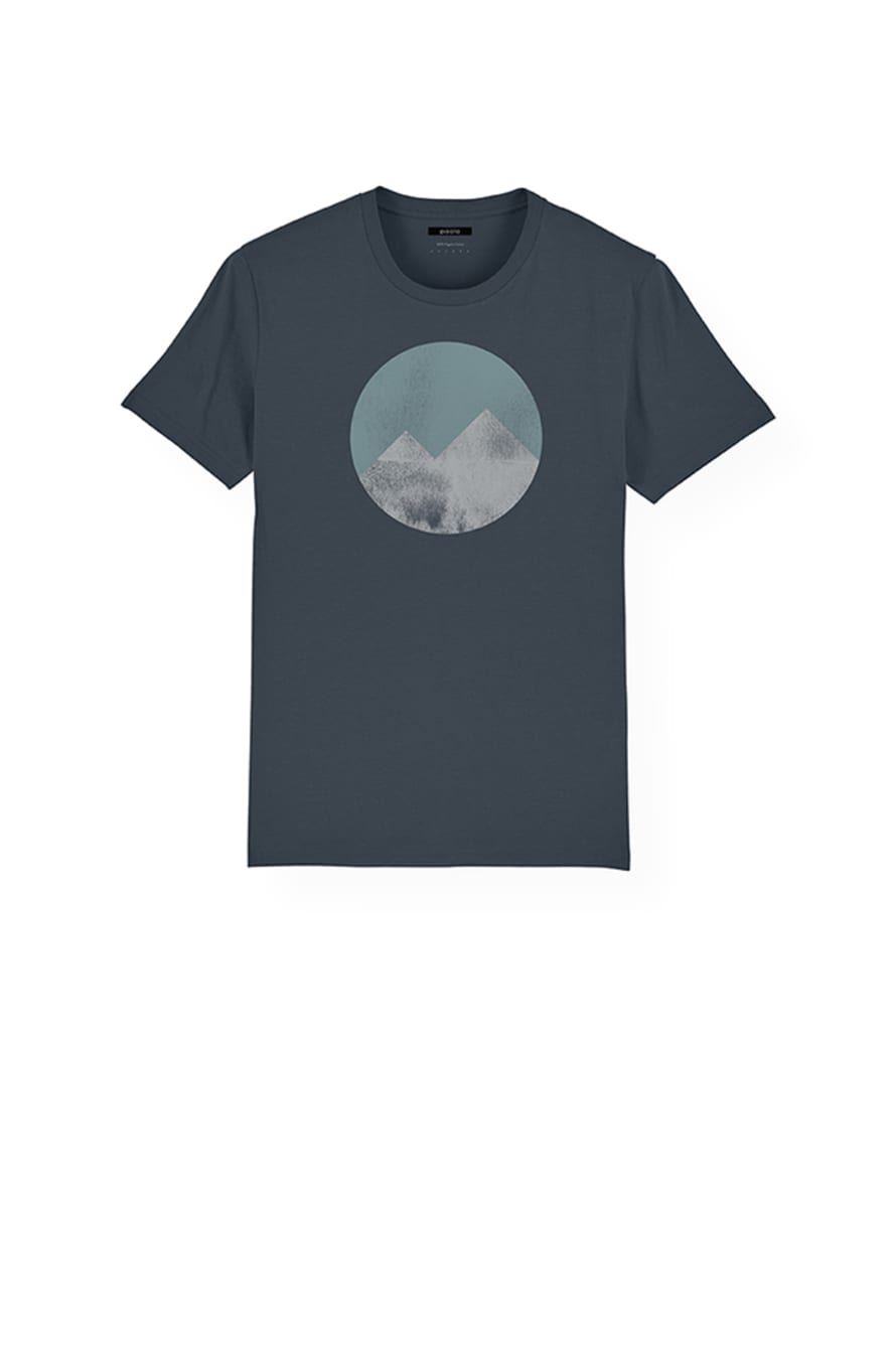 Paala Mountains T-Shirt India Ink Grey
