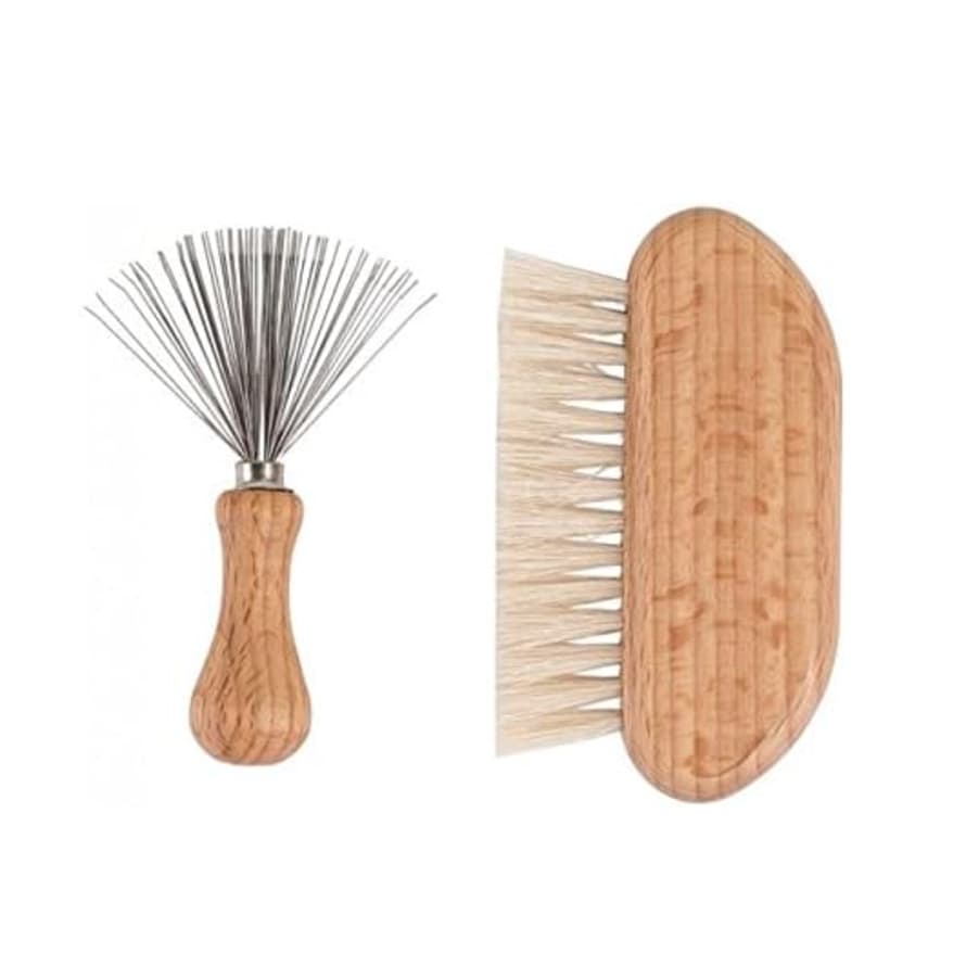 Redecker Comb And Hairbrush Cleaning Set