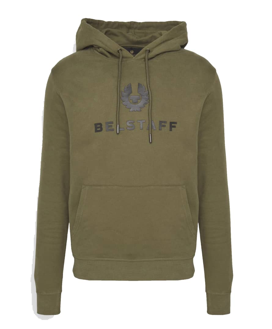 Belstaff Belstaff Signature Sweatshirt Hoodie True Olive