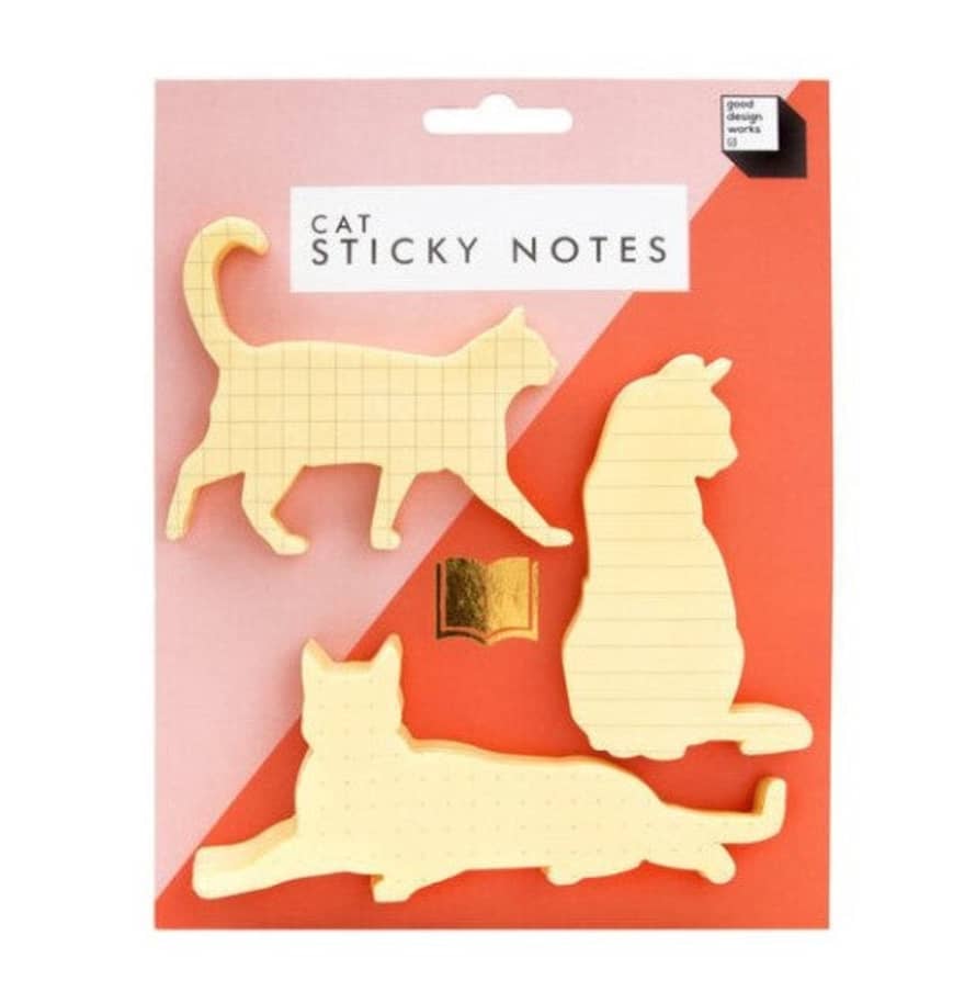 Lark London Cat Sticky Notes