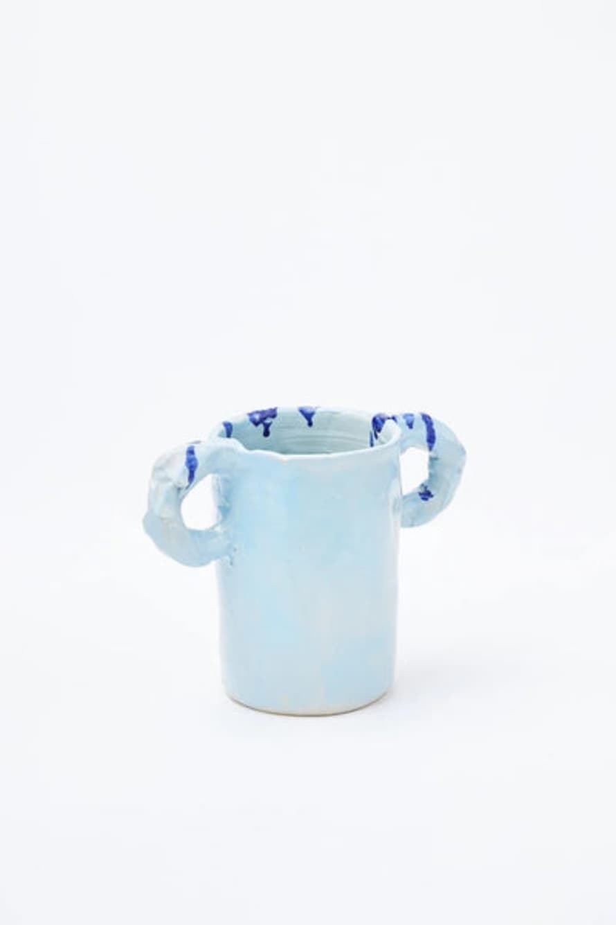 Niko June Studio Vase Light Blue