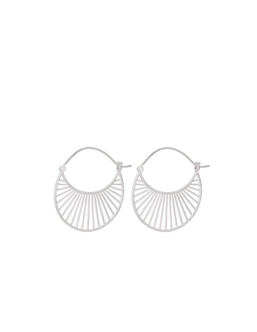Pernille Corydon Pernille Corydon - Large Daylight Earrings - Silver