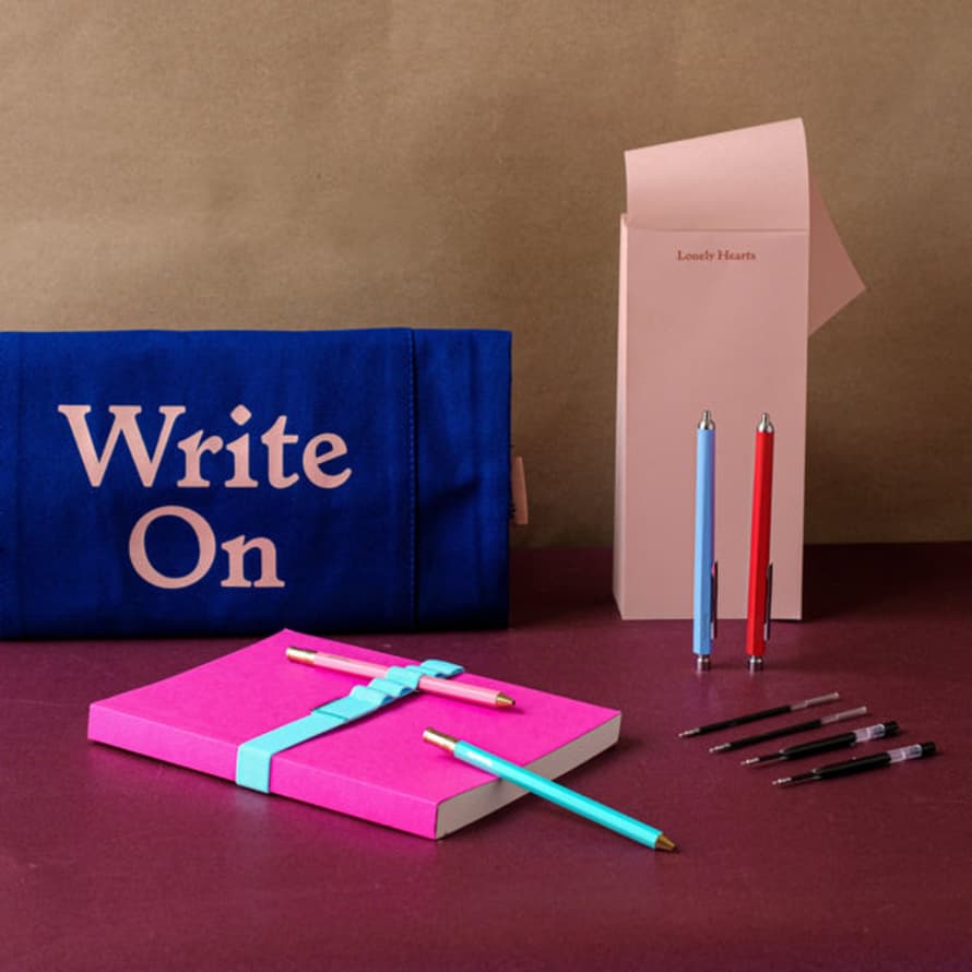 Papersmiths Ultimate Stationery Stash - Fuchsia / Dot Grid Paper