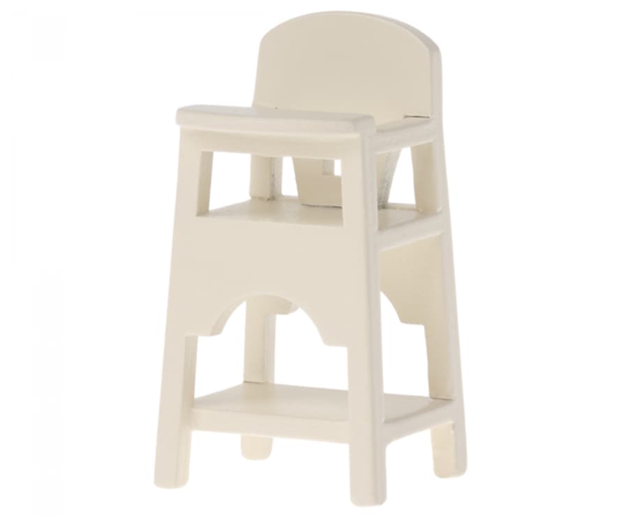 Maileg High Chair, Mouse- Off White