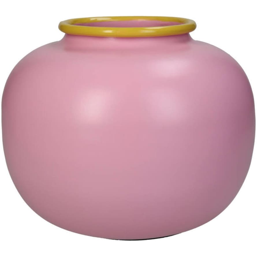 Kersten Pink Metal Vase
