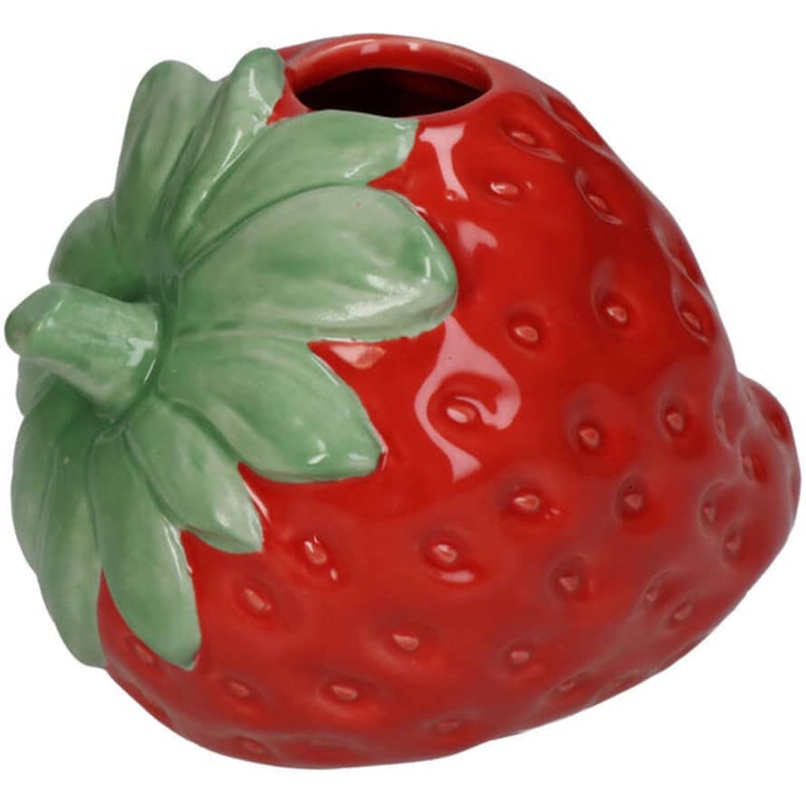Kersten Strawberry Earthenware Vase
