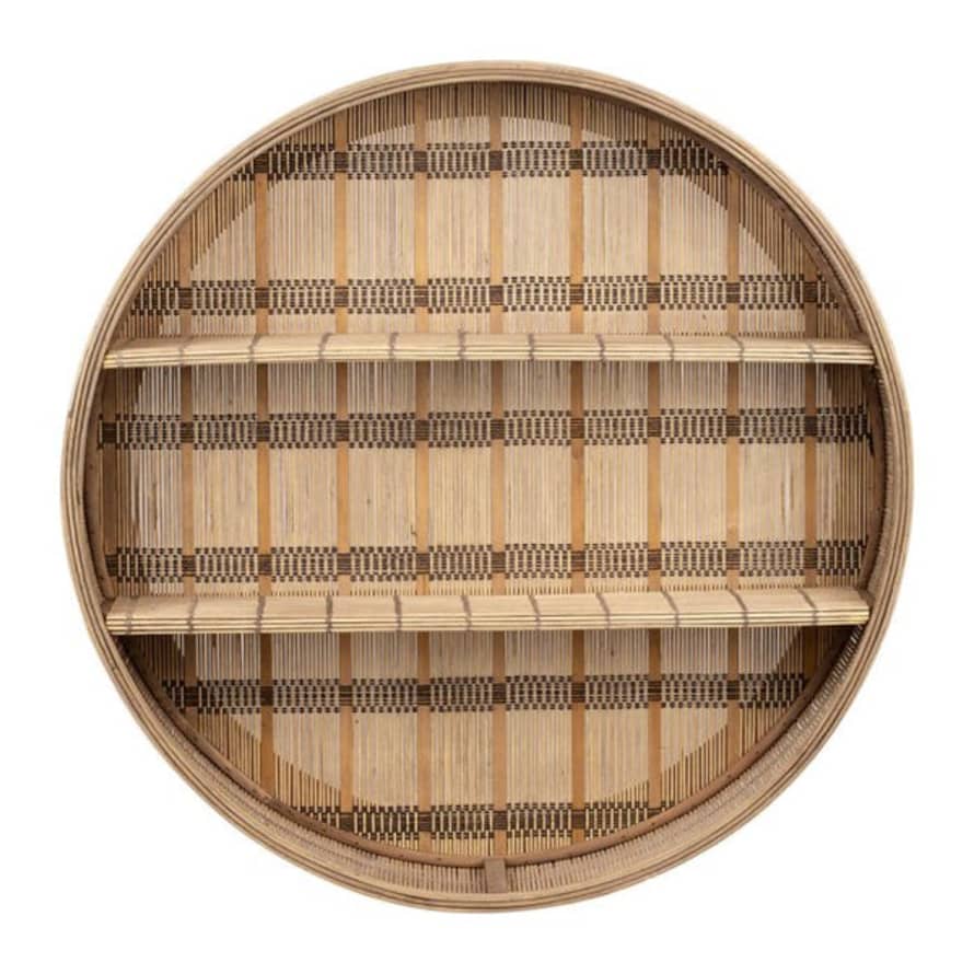 Cote Table Plaka Natural Bamboo Shelf