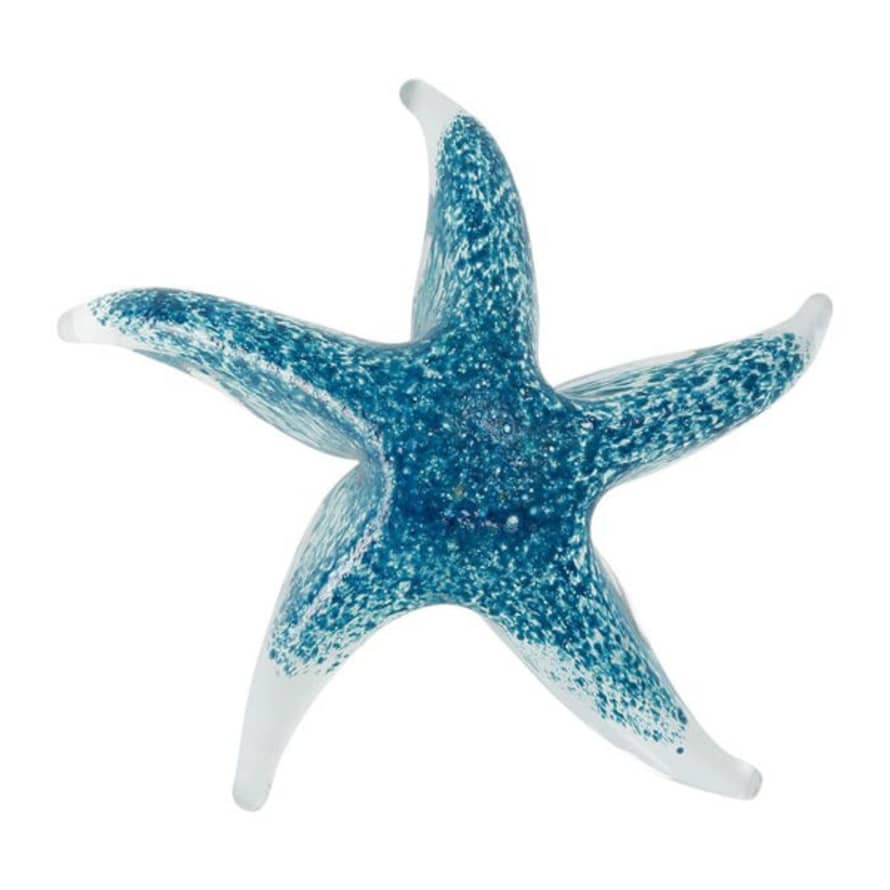 Cote Table Blue Glass Starfish
