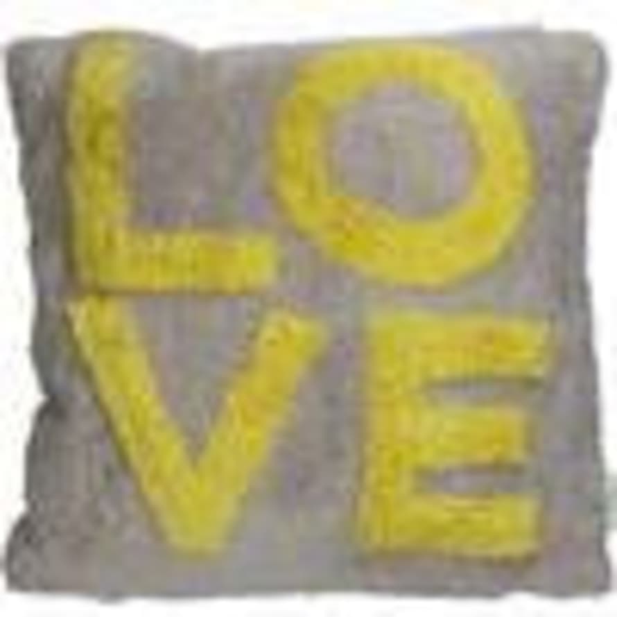 Kersten Love Cushion Yellow